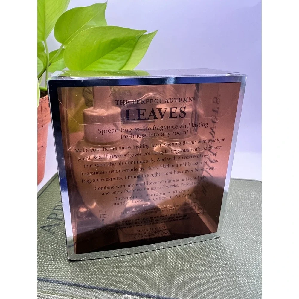 Slatkin Co Wallflowers Leaves Home Fragrance Refills Vintage Sealed Box